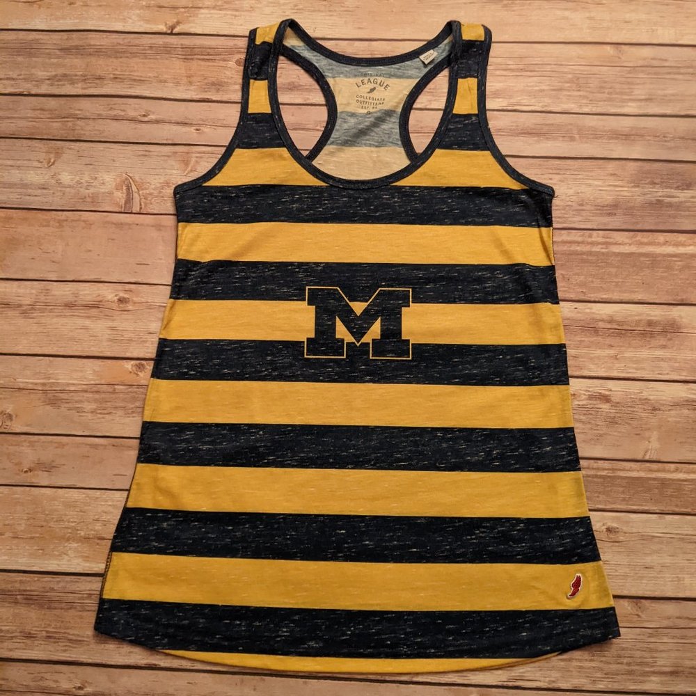 League Tank Blue/ Yellow Small
